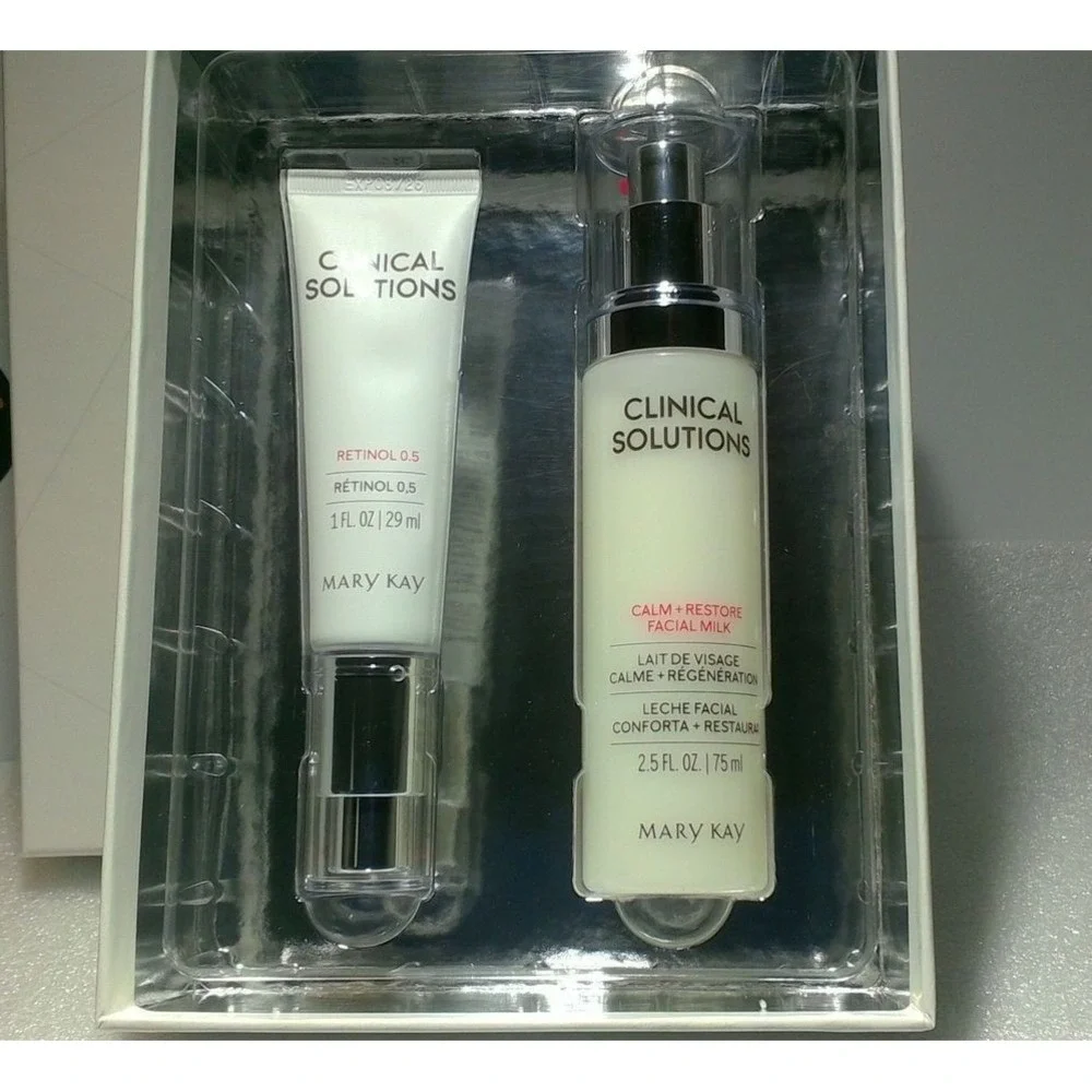 MARY‎ KAY Clinical Solutions Retinol 0.5 Set Facial Milk Retinol Cream Kit NEW